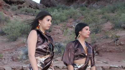 Sapulpa twins will showcase Native American-inspired designs on NYC billboard