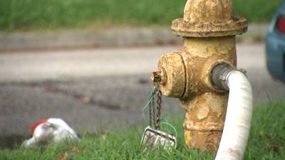 Photos: Tulsa residents concerned as city flushes hydrant for weeks