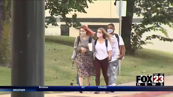 VIDEO: Mask requirements remaining at Tulsa Public Schools