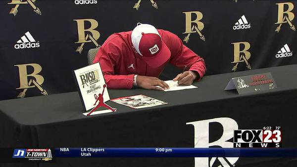 WATCH: BA's Spears-Jennings signs with OU, Bixby's Presley signs with OSU