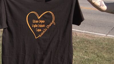 Sand Springs woman creates t-shirt to benefit families of teens killed, injured in car crash