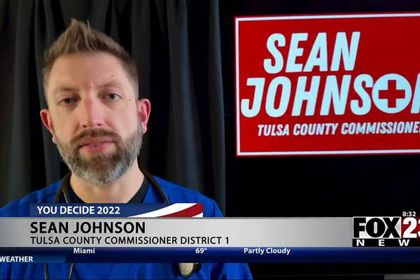 In Their Own Words: Sean Johnson, Candidate for Tulsa County Commissioner (Dist. 1)