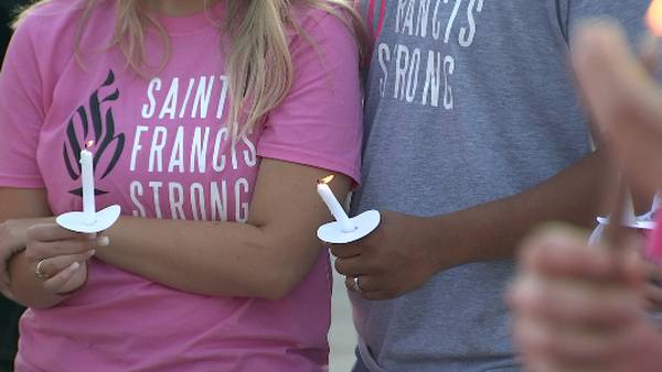 More than 100 people gathered to remember the victims of the Saint Francis mass shooting