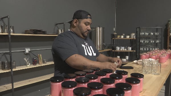 Saint Francis Strong: BA business creates special candle to raise money for victims