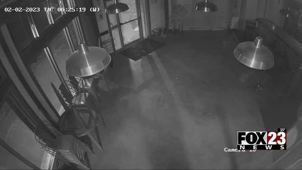 Tulsa Police looking for gargoyle-throwing brewery burglar
