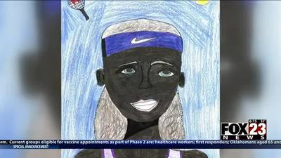 Ten Tulsa students featured in annual Black History Month art contest