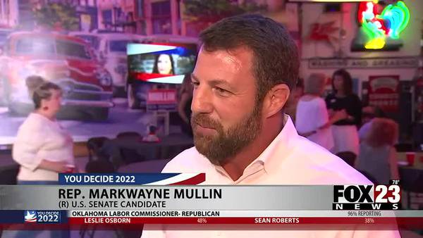 Video: Markwayne Mullin confirmed for primary run-off