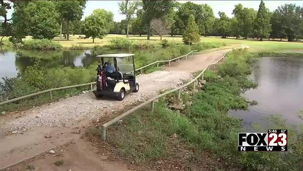 Tulsa officials are looking for ways to fix bridges at public golf course