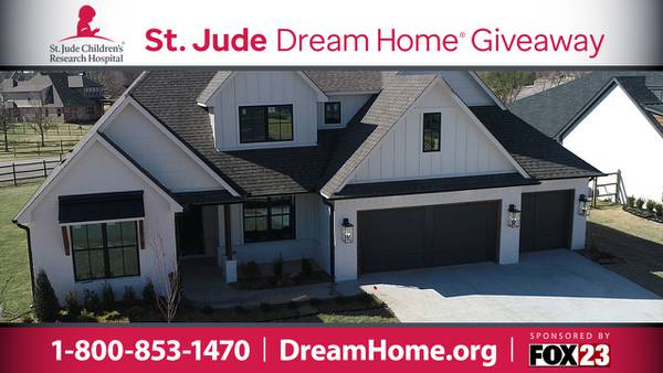 FOX23 presents the 2022 Tulsa St. Jude Dream Home Giveaway