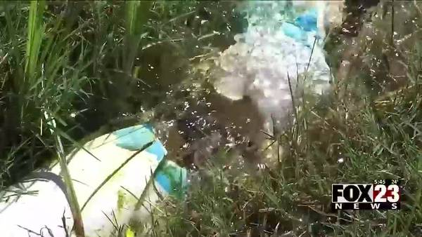 VIDEO: West Tulsa residents are concerned with water running through their neighborhood for months