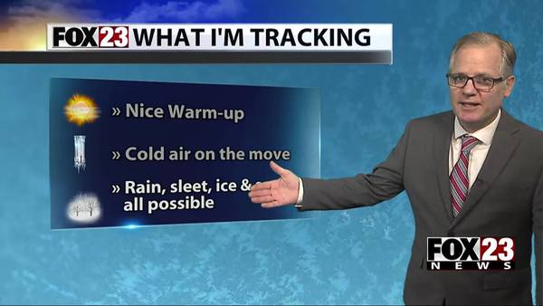 WATCH: Weekend to start warm, end cold