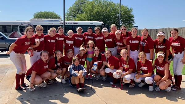Owasso HS softball team brings smile to young athlete in Broken Arrow
