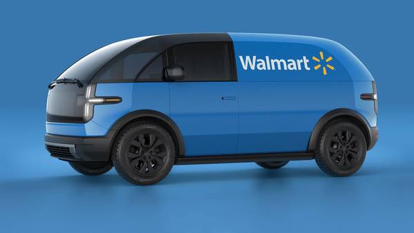 Walmart purchases 4,500 Canoo delivery cars