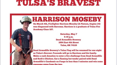 Tulsa’s Bravest; local brewery hosts event to honor Tulsa firefighter battling cancer