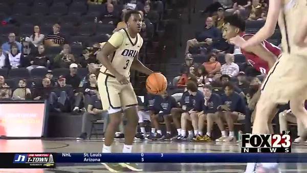 ORU uses huge second half run to blow out DU