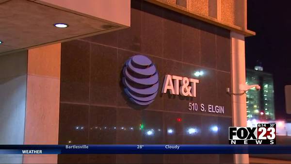Video: Tulsa-area residents experience AT&T service outage