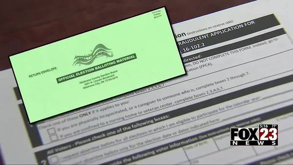 Video: FOX23 Investigates: Can you still vote by absentee ballot?