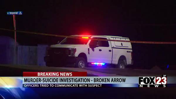 Video: Broken Arrow PD investigating murder suicide following standoff