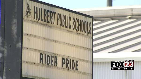 Hulbert Public Schools requires masks for adults, students