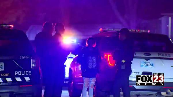 Video: Woman now in custody after Tulsa Police say she led them on a chase in stolen vehicle