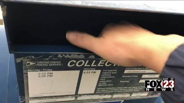 FOX23 investigates why collections boxes at Tulsa post offices remain closed