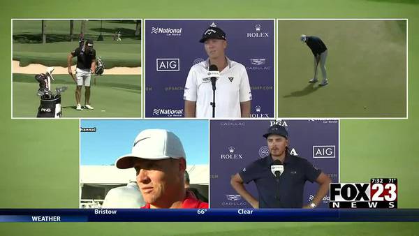 Video: Pro golfers with Oklahoma ties playing in PGA Championship