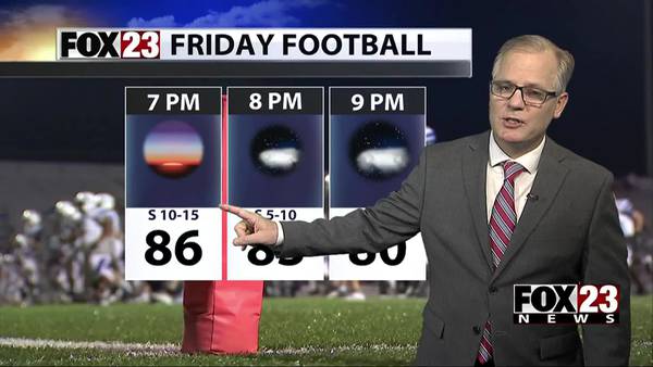FOX23 Weather: Friday Forecast
