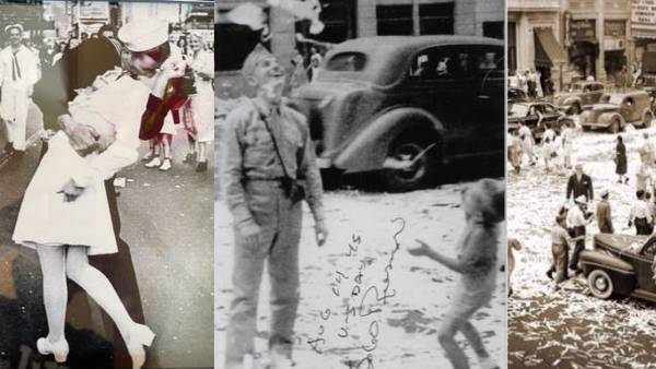 WWII veteran was celebrating in Tulsa when the iconic V-J Day photo was taken in NYC in 1945 