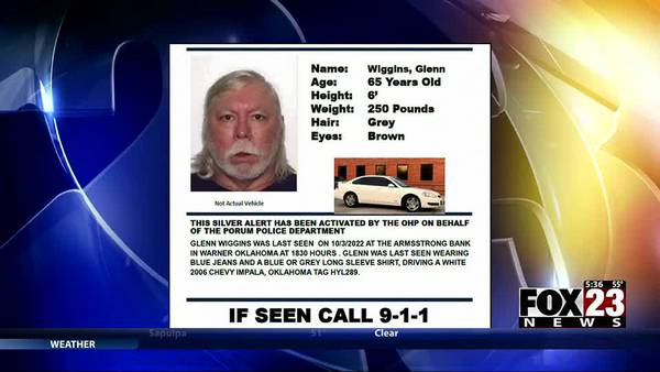 Video: Authorities issue Silver Alert for Muskogee County man