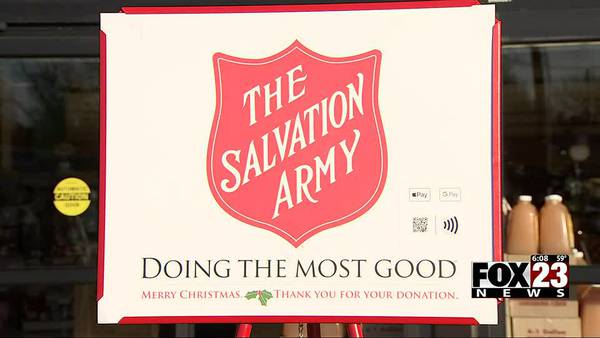Reasor’s matches Salvation Army Red Kettle donations up tp $5k