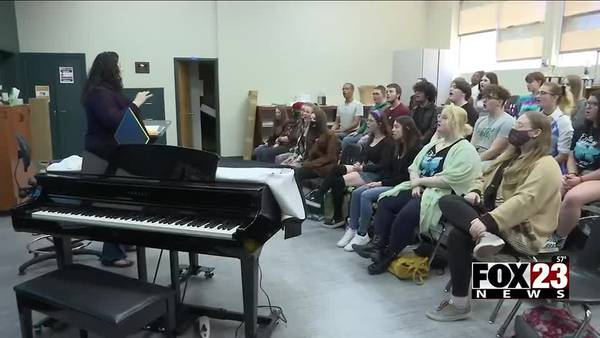 Edison Prep choir opens for Foreigner at River Spirit Casino
