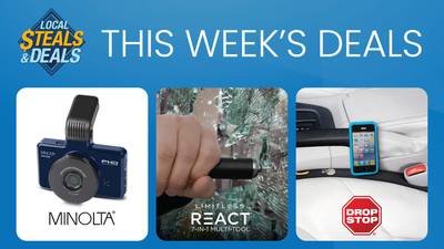 Local Steals and Deals: Car safety with Minolta, Drop Stop and React by Limitless