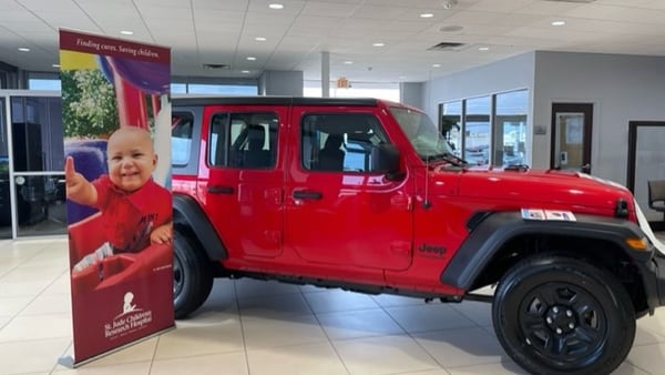 St. Jude Dream Home ticket could also win you a custom Jeep