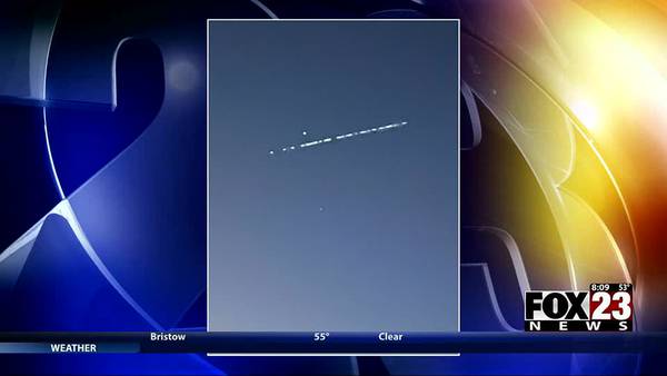 Video: What is it? Starlink satellites spotted in Green Country