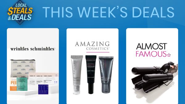 Local Steals and Deals:  Almost Famous, Wrinkles Schminkles Holiday Set, and Amazing Cosmetics