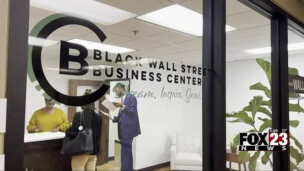 Black Wall Street Business Center opens in Tulsa
