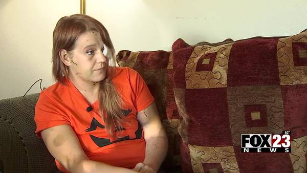 Tulsa woman speaks out after surviving brutal attack