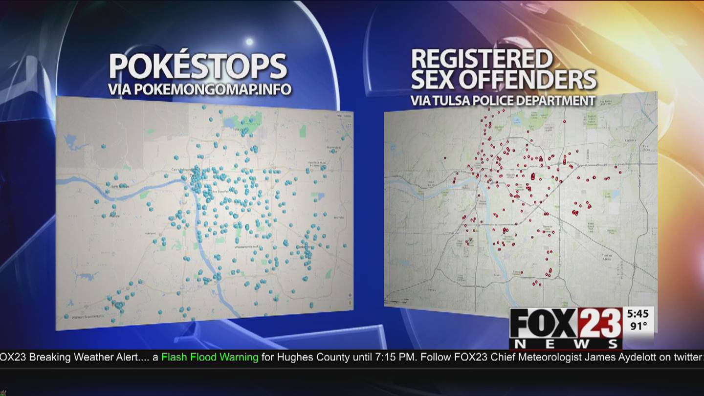 Video Sex Offenders Found Near Pokemon Go Hotspots Fox23 News 3176