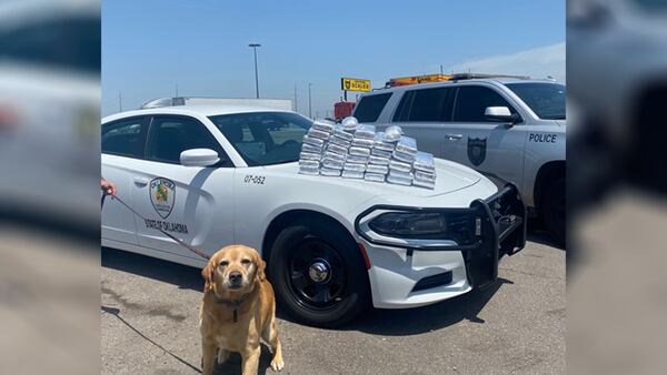 OBN K9 BOLO intercepts cocaine, heroin being trafficked through Oklahoma