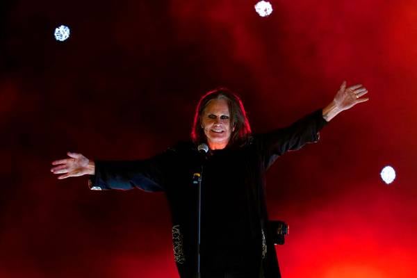 Ozzy Osbourne returns to the stage following surgery, recovery