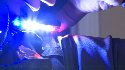 Talala police use special clip-on light to keep officers safe in the dark