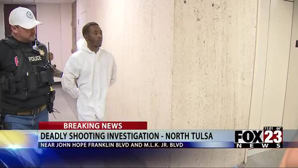 Video: Man suspected of shooting, killing stepfather leads Tulsa police on pursuit