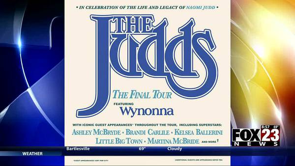 “The Judds: Final Tour” making Tulsa stop, honoring life of Naomi Judd