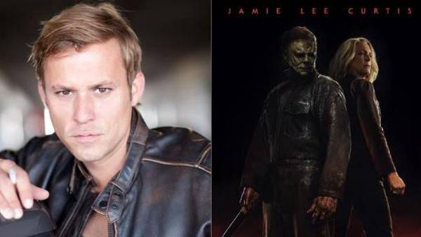 Actor Jesse C. Boyd is a fan of horror films and co-stars in Halloween Ends
