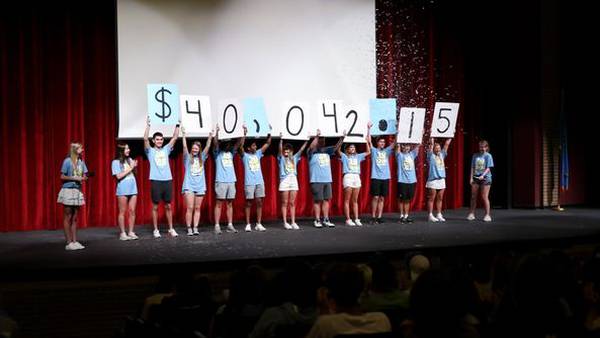 Jenks High School student council raises $40K for Make-A-Wish Oklahoma