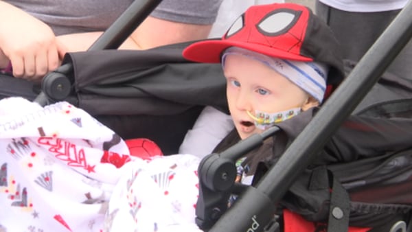 Surprise birthday parade for child with terminal cancer held Saturday