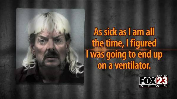Joe Exotic tests positive for COVID-19