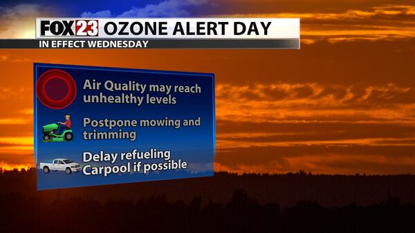 June 22 to be Tulsa’s first OZONE ALERT DAY of the year