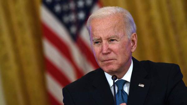 Biden swears about Fox News reporter’s question on inflation in hot mic moment