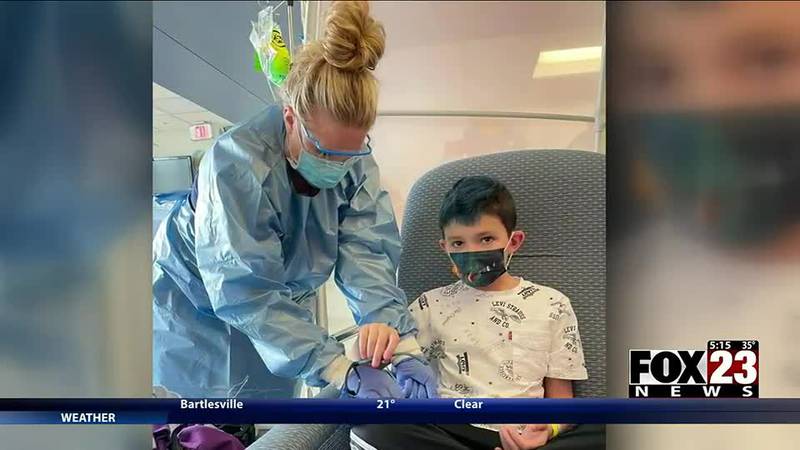 Sand Springs boy finishes cancer treatment